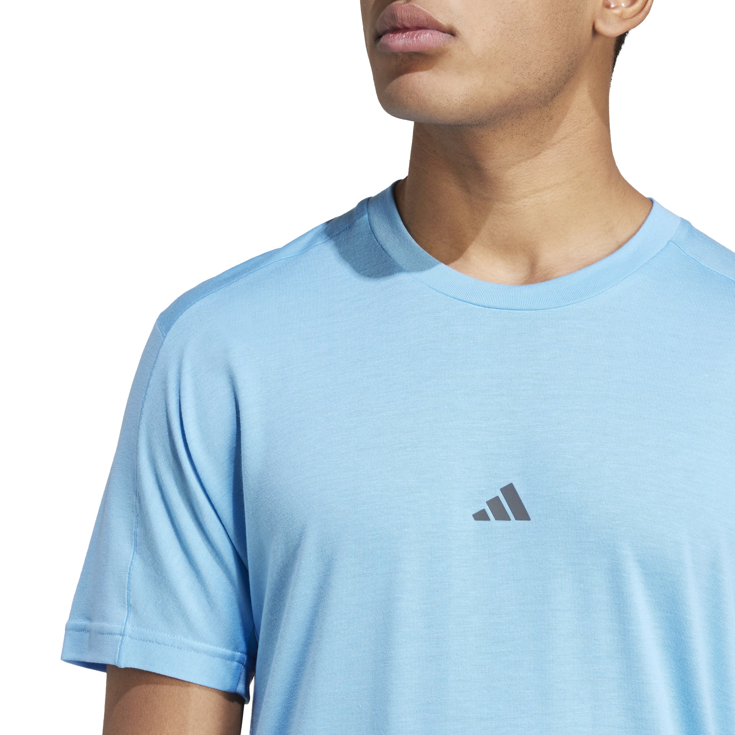ADIDAS YOGA PRE TEE IR9482 T-SHIRT SHORT SLEEVE TRAINING (M) - Image 4