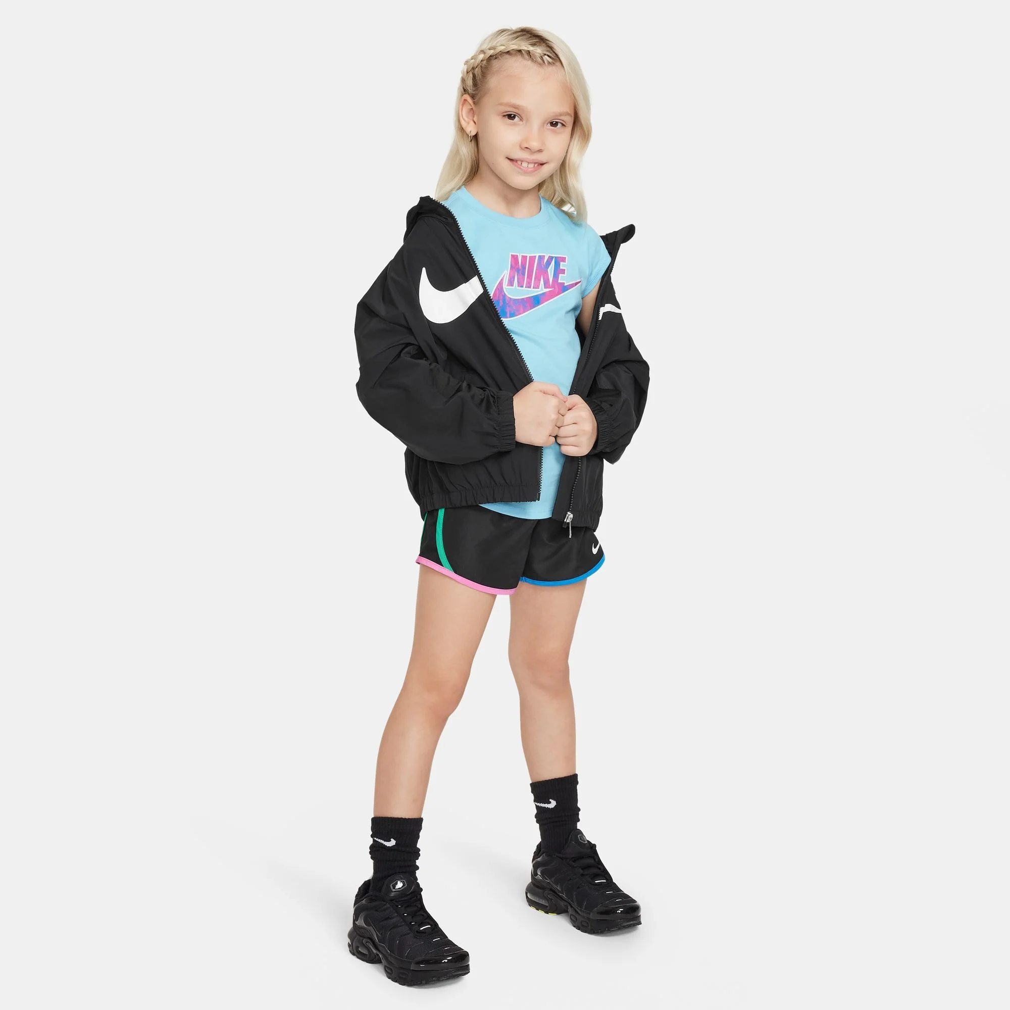 NIKE NKG PRINTED CLUB TEE 36L654-BJB T-SHIRT SHORT SLEEVE (YG) - Image 3