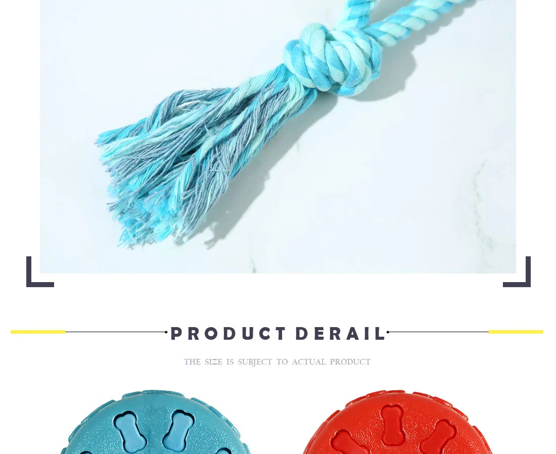 MINISO TIRE KNOT PET TOY 2007953710107 PET SERIES - Image 7