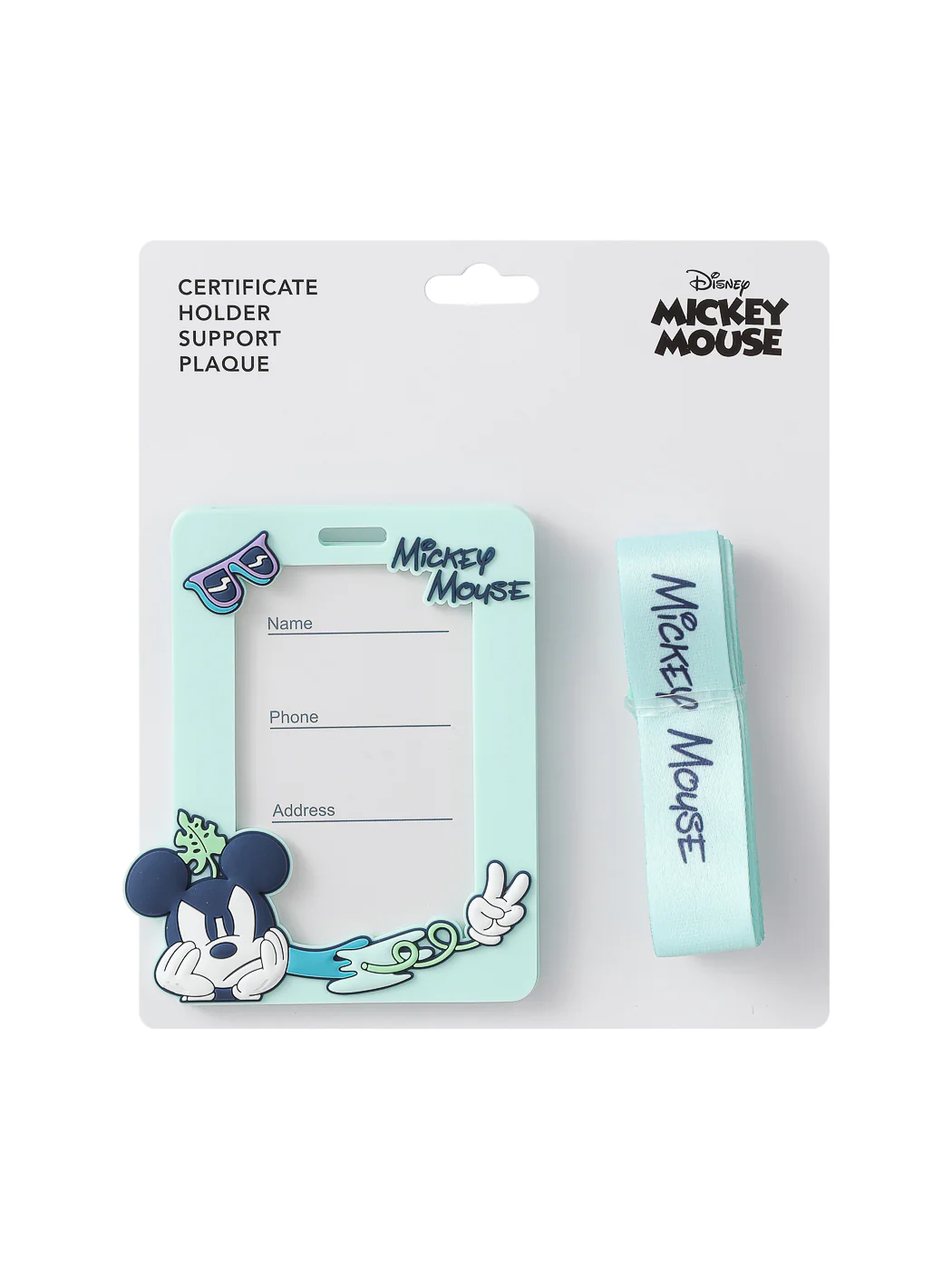 MINISO MICKEY MOUSE COLLECTION 2.0 NECK-HANGING CERTIFICATE HOLDER(MICKEY MOUSE) 2010516610103 TRAVEL ACCESSORIES - Image 3